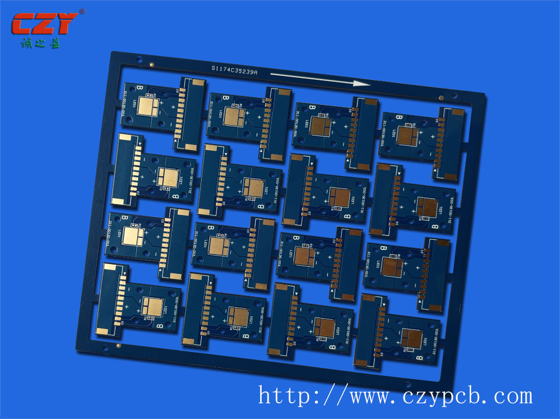 新能源充電樁埋銅銅基板